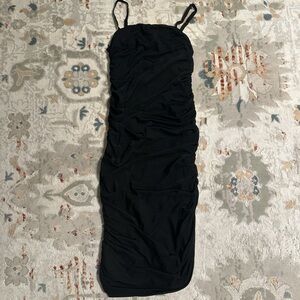 Midi black Zara dress